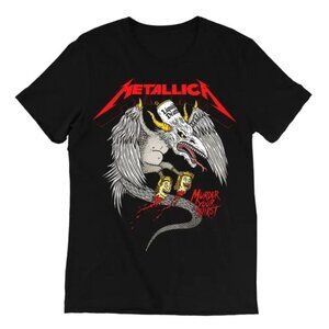 Metallica X Liquid Death Tour T-Shirt Heavy Metal Rock Band Concert Fan Gift Tee
